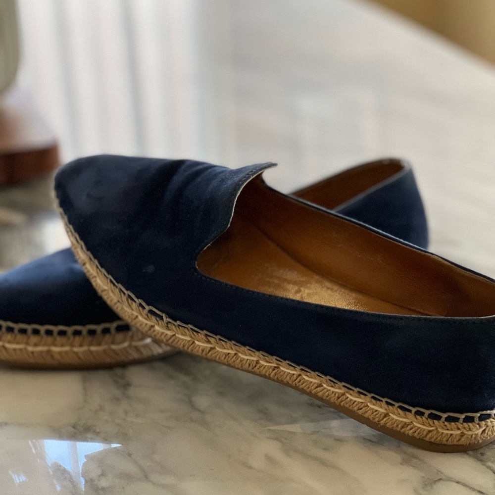 Prada Suede Espadrilles Flats